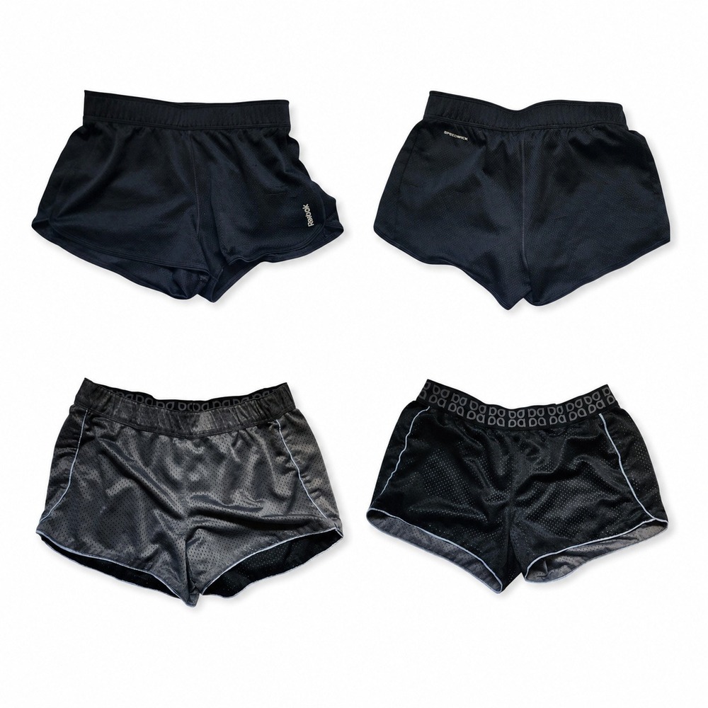Shorts bundle (x2). Reversible Grey/Black & Reebok Black Women's Small
